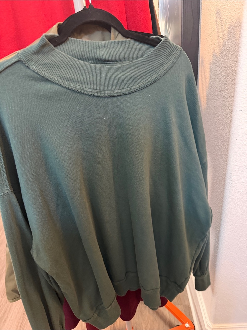 Free People We The Free Palm Springs Turtleneck Pullover Lg NWOT